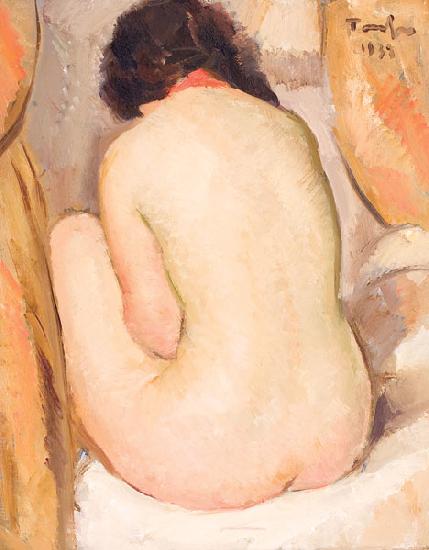 Nicolae Tonitza Nud cu spatele Germany oil painting art